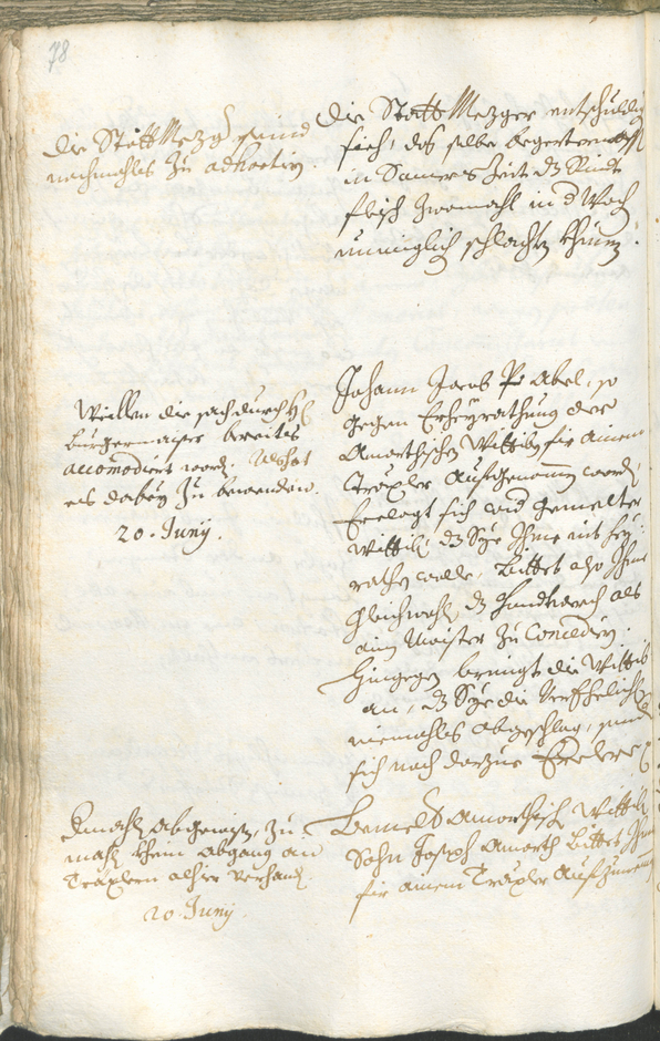 Civic Archives of Bozen-Bolzano - BOhisto Ratsprotokoll 1720/23 