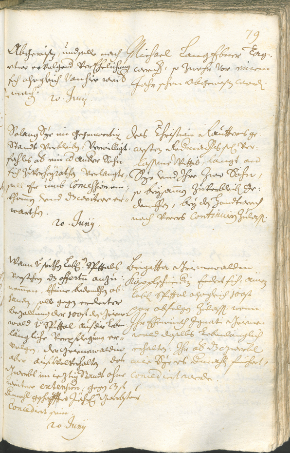 Civic Archives of Bozen-Bolzano - BOhisto Ratsprotokoll 1720/23 