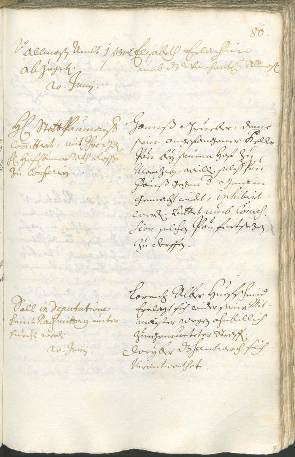 Civic Archives of Bozen-Bolzano - BOhisto Ratsprotokoll 1720/23 