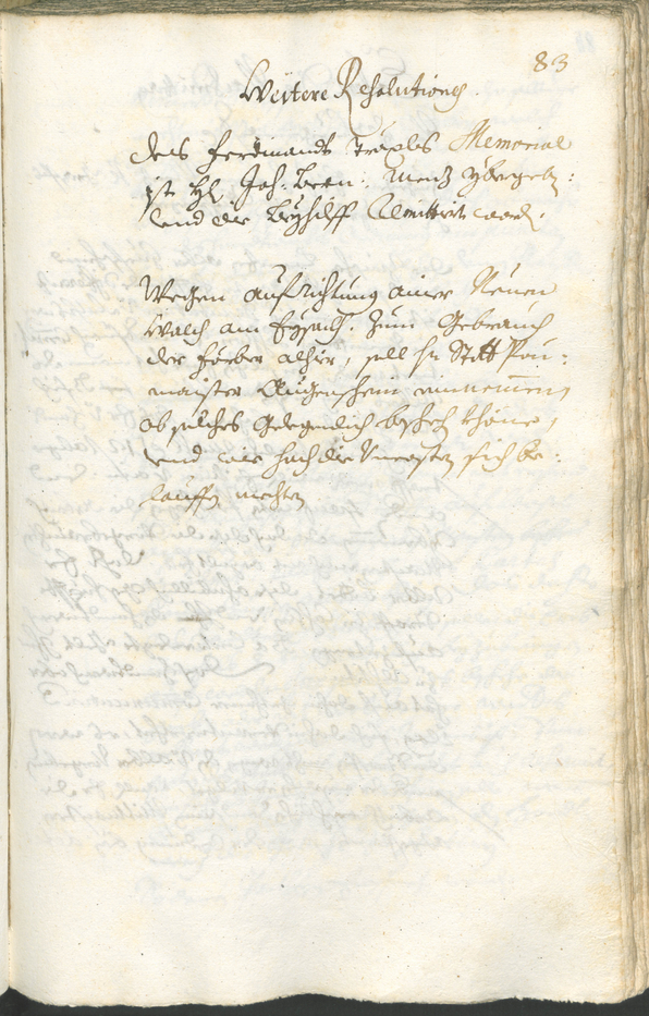 Civic Archives of Bozen-Bolzano - BOhisto Ratsprotokoll 1720/23 