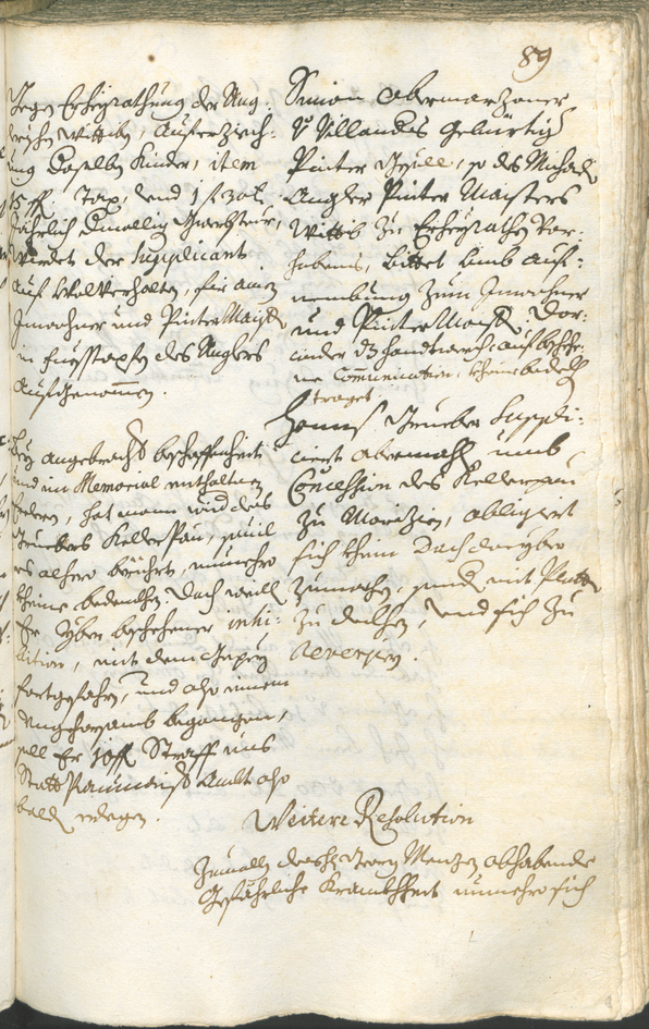 Archivio Storico della Città di Bolzano - BOhisto protocollo consiliare 1720/23 