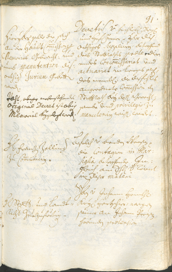 Civic Archives of Bozen-Bolzano - BOhisto Ratsprotokoll 1720/23 