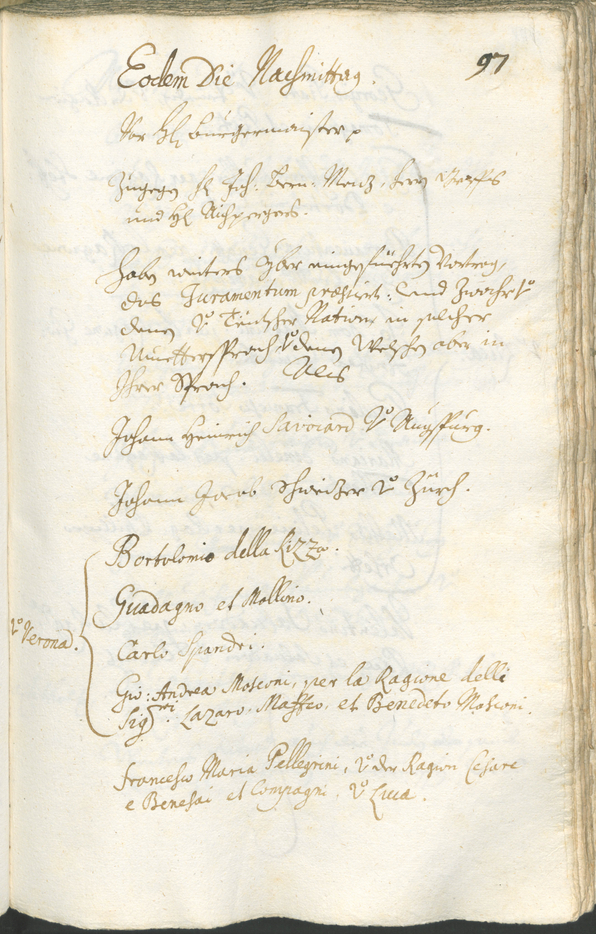 Civic Archives of Bozen-Bolzano - BOhisto Ratsprotokoll 1720/23 