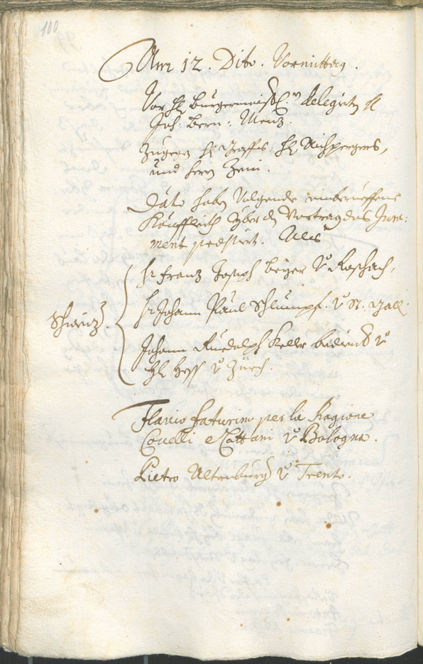 Civic Archives of Bozen-Bolzano - BOhisto Ratsprotokoll 1720/23 