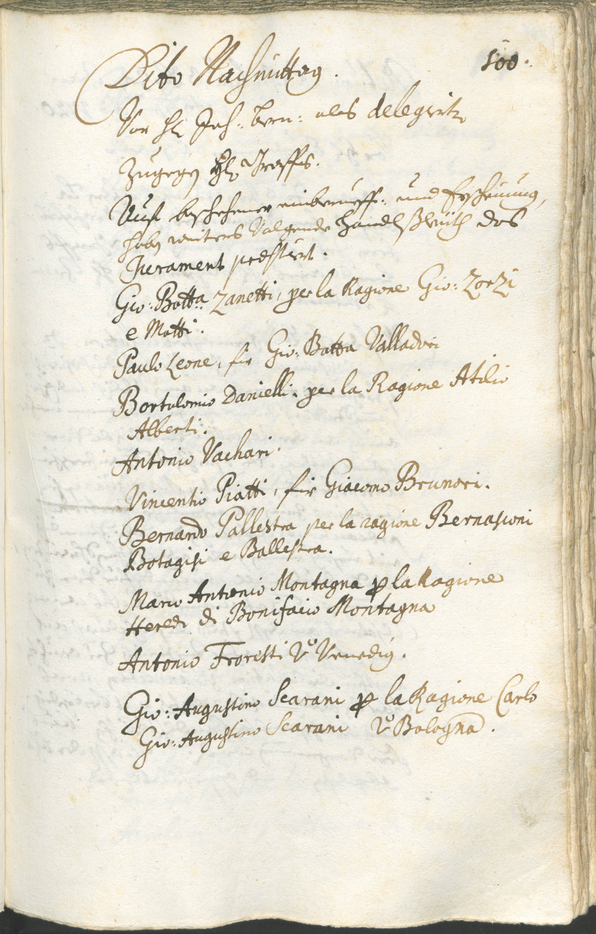 Archivio Storico della Città di Bolzano - BOhisto protocollo consiliare 1720/23 