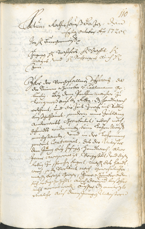 Civic Archives of Bozen-Bolzano - BOhisto Ratsprotokoll 1720/23 