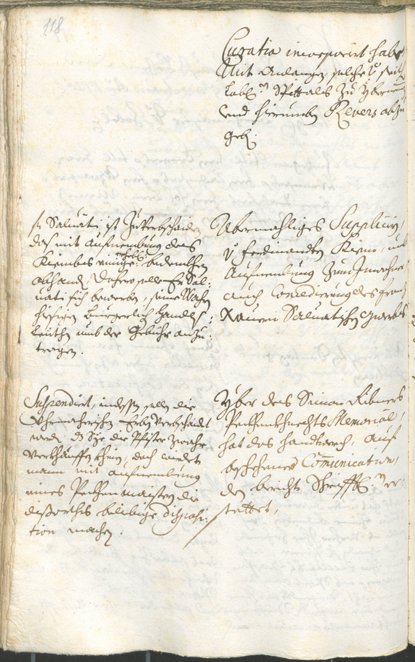 Civic Archives of Bozen-Bolzano - BOhisto Ratsprotokoll 1720/23 