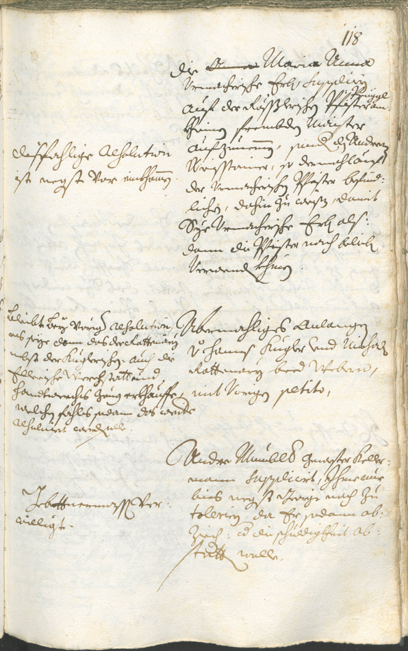 Stadtarchiv Bozen - BOhisto Ratsprotokoll 1720/23 