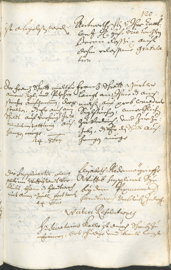 Civic Archives of Bozen-Bolzano - BOhisto Ratsprotokoll 1720/23 