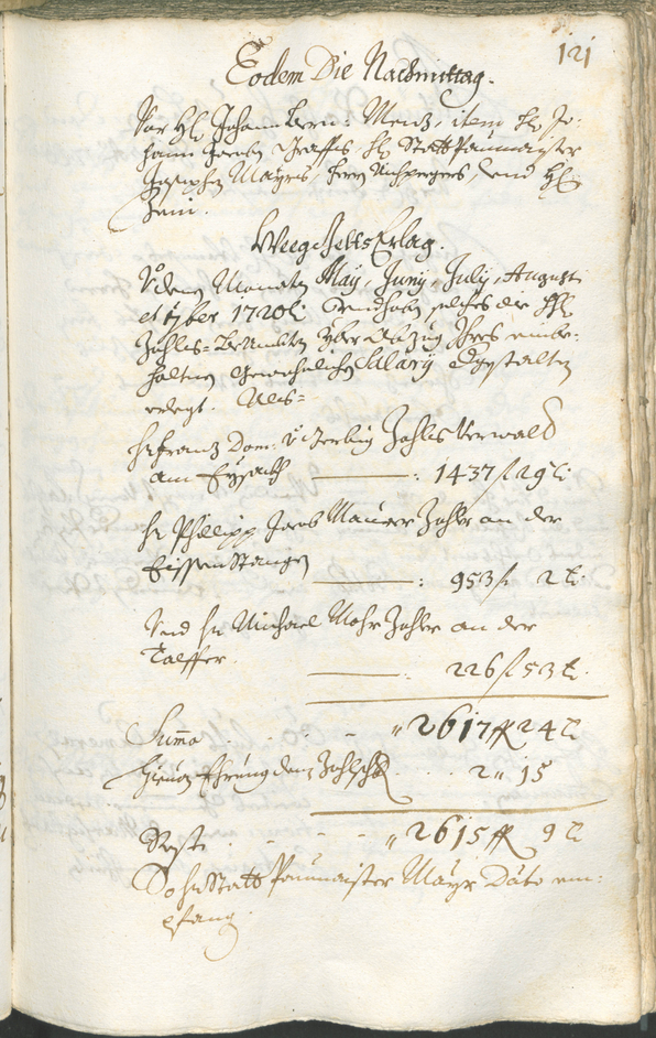 Archivio Storico della Città di Bolzano - BOhisto protocollo consiliare 1720/23 