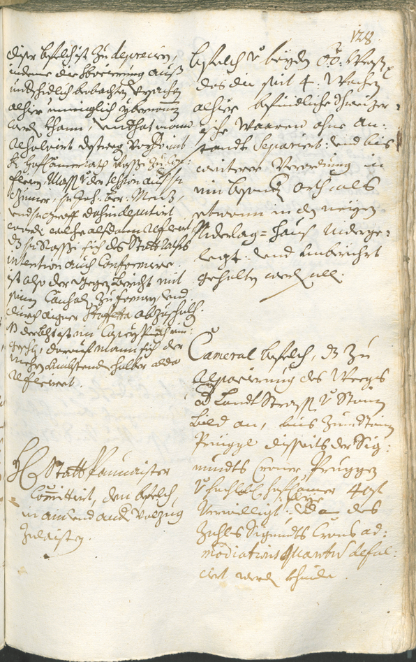 Archivio Storico della Città di Bolzano - BOhisto protocollo consiliare 1720/23 