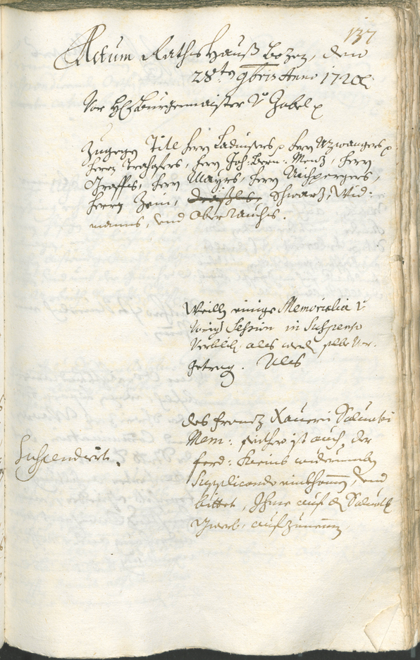 Civic Archives of Bozen-Bolzano - BOhisto Ratsprotokoll 1720/23 