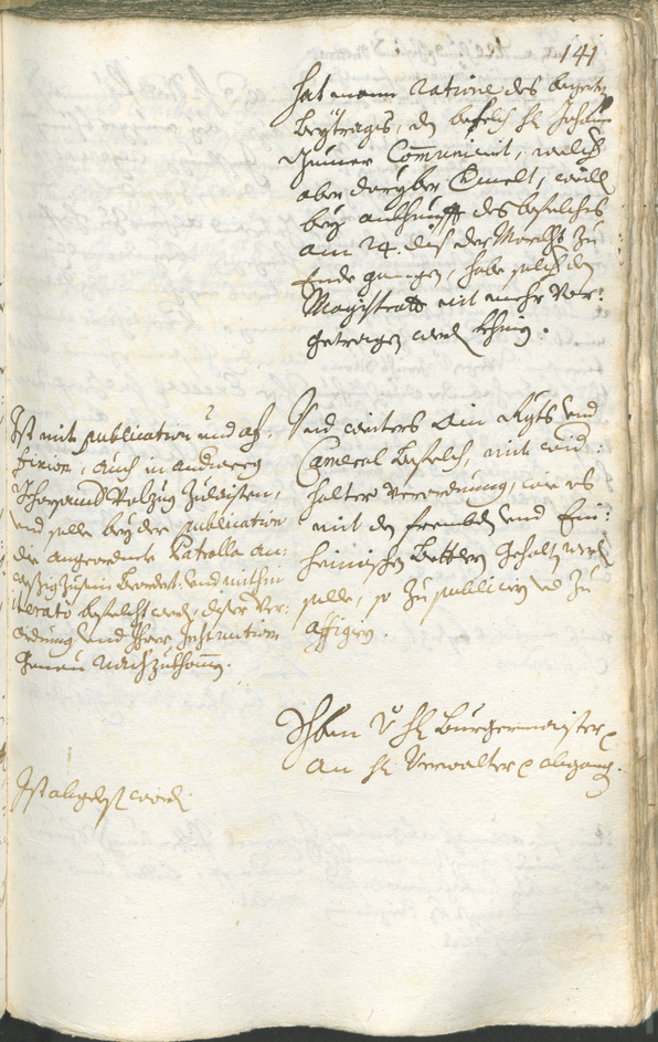 Stadtarchiv Bozen - BOhisto Ratsprotokoll 1720/23 