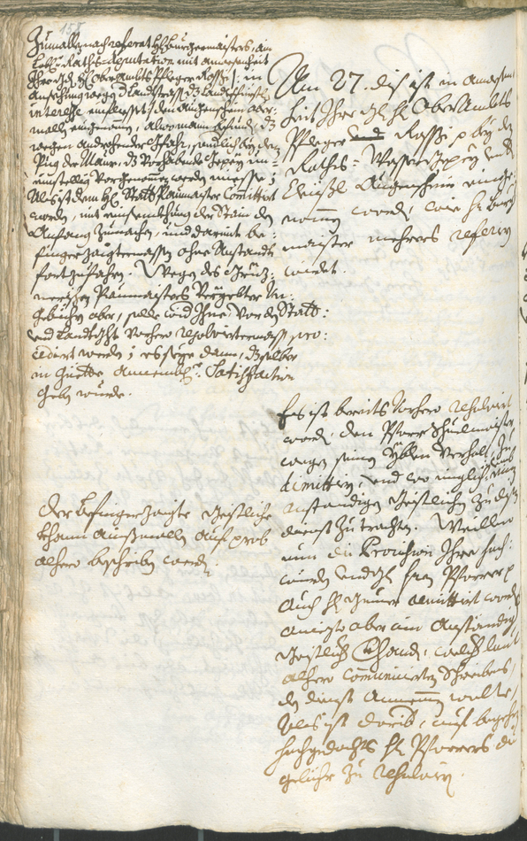 Civic Archives of Bozen-Bolzano - BOhisto Ratsprotokoll 1720/23 