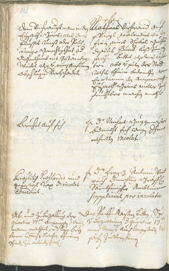 Stadtarchiv Bozen - BOhisto Ratsprotokoll 1720/23 