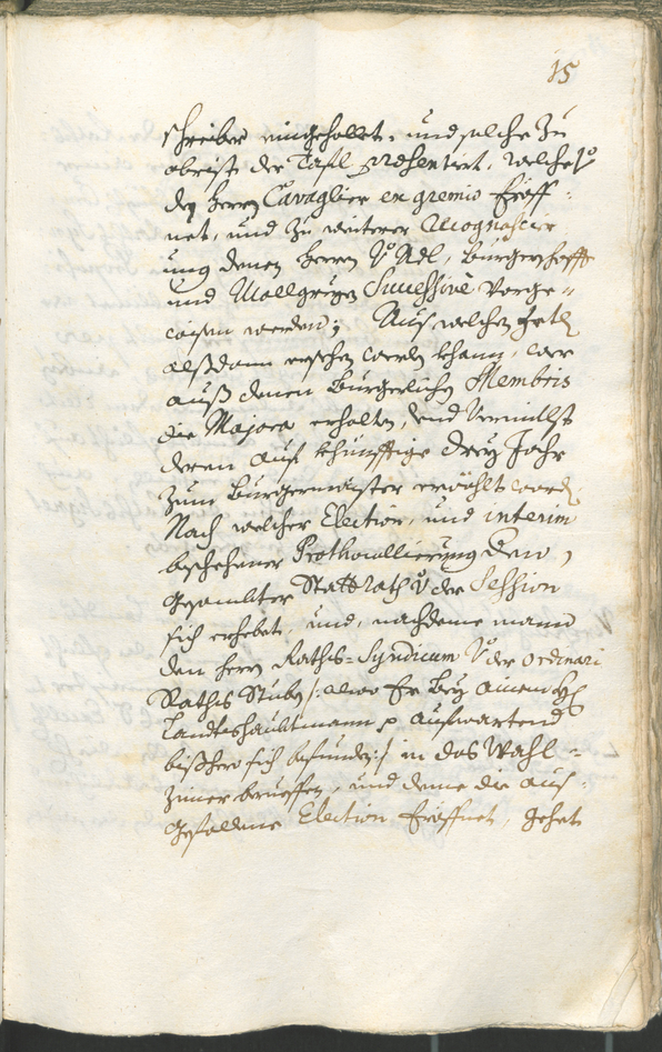 Civic Archives of Bozen-Bolzano - BOhisto Ratsprotokoll 1720/23 