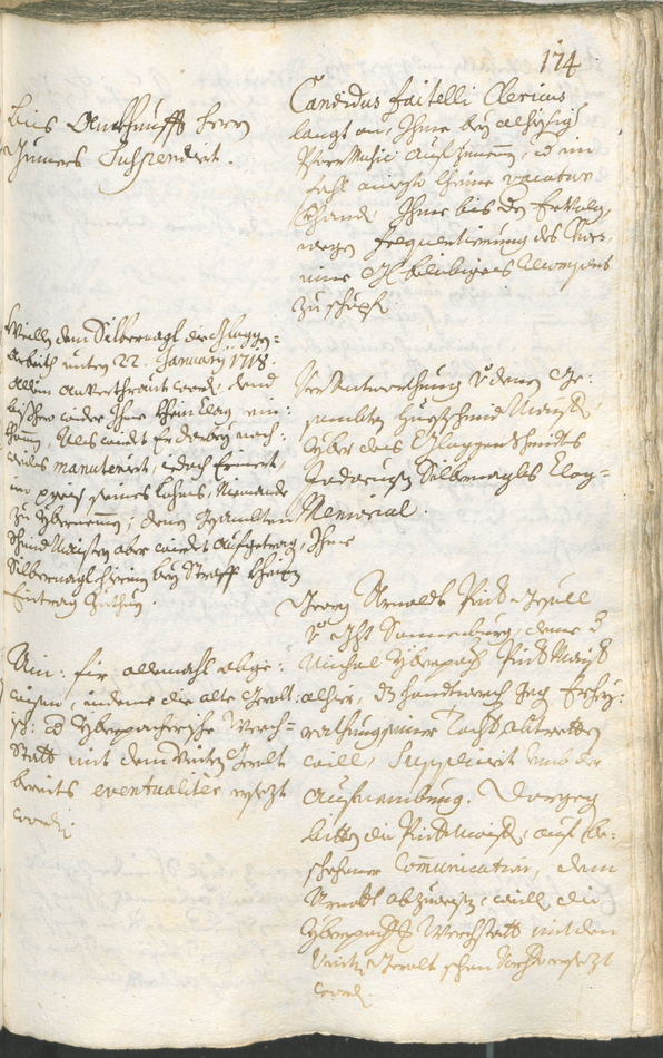 Civic Archives of Bozen-Bolzano - BOhisto Ratsprotokoll 1720/23 