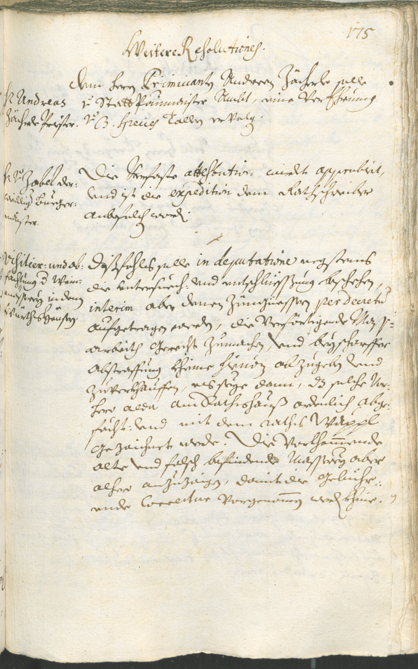 Archivio Storico della Città di Bolzano - BOhisto protocollo consiliare 1720/23 