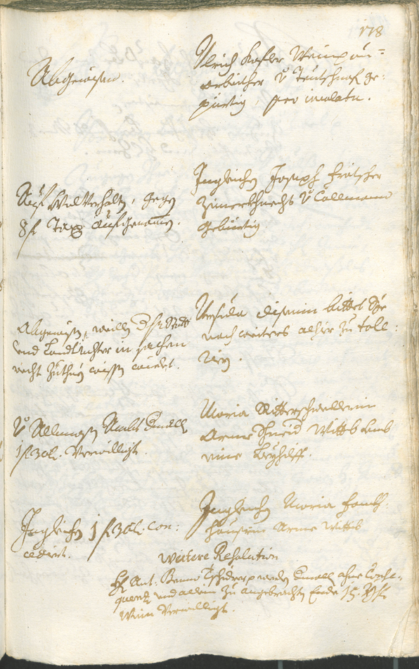 Civic Archives of Bozen-Bolzano - BOhisto Ratsprotokoll 1720/23 