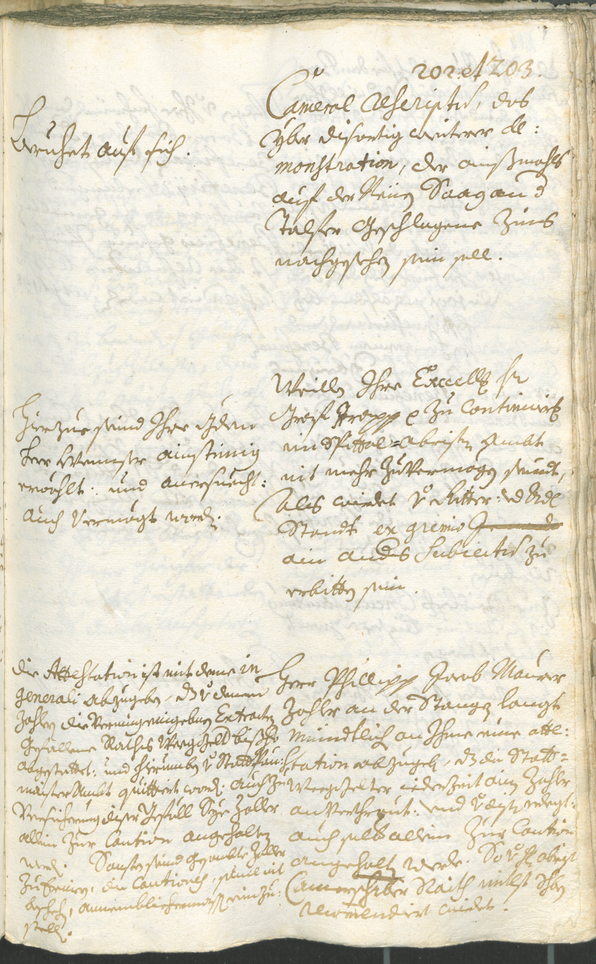 Civic Archives of Bozen-Bolzano - BOhisto Ratsprotokoll 1720/23 