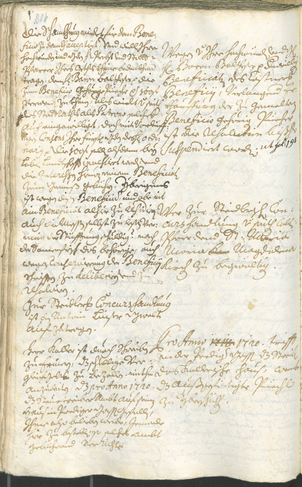 Civic Archives of Bozen-Bolzano - BOhisto Ratsprotokoll 1720/23 