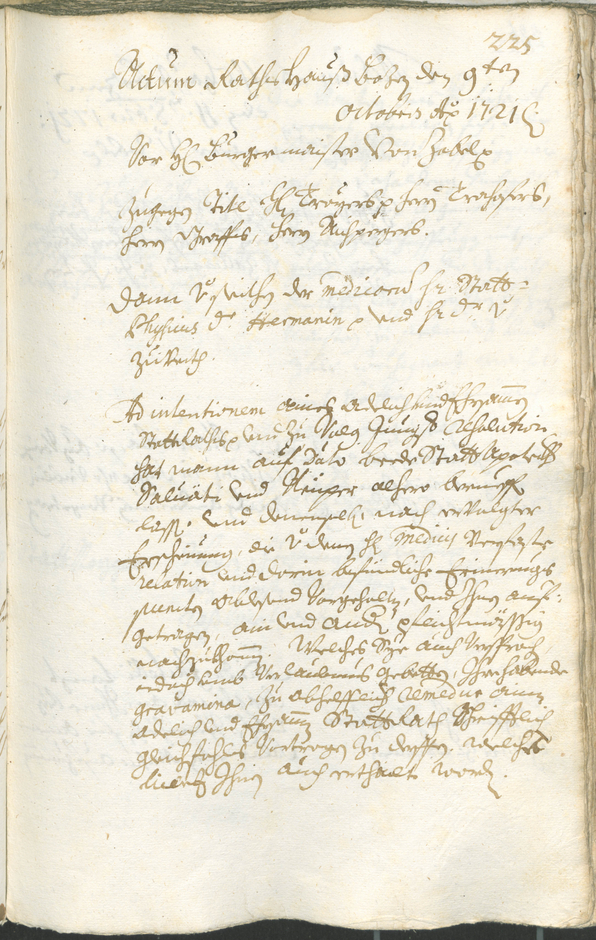 Civic Archives of Bozen-Bolzano - BOhisto Ratsprotokoll 1720/23 