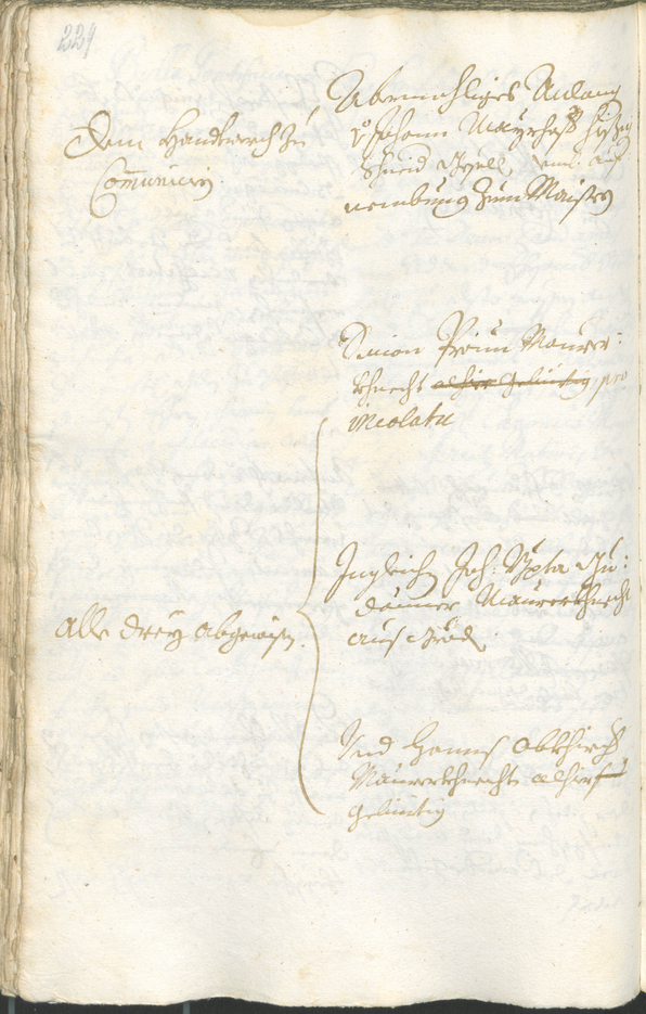 Stadtarchiv Bozen - BOhisto Ratsprotokoll 1720/23 