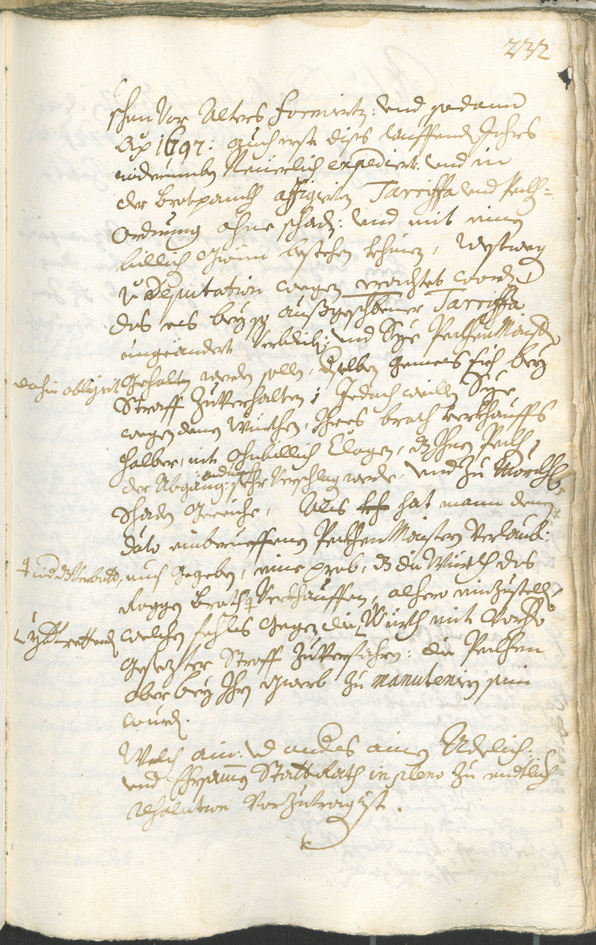 Civic Archives of Bozen-Bolzano - BOhisto Ratsprotokoll 1720/23 