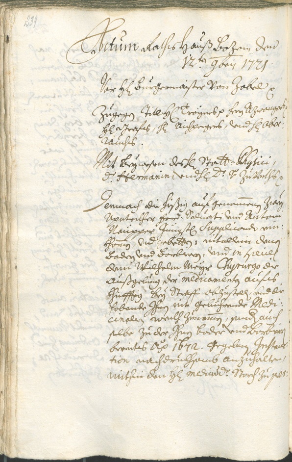 Archivio Storico della Città di Bolzano - BOhisto protocollo consiliare 1720/23 