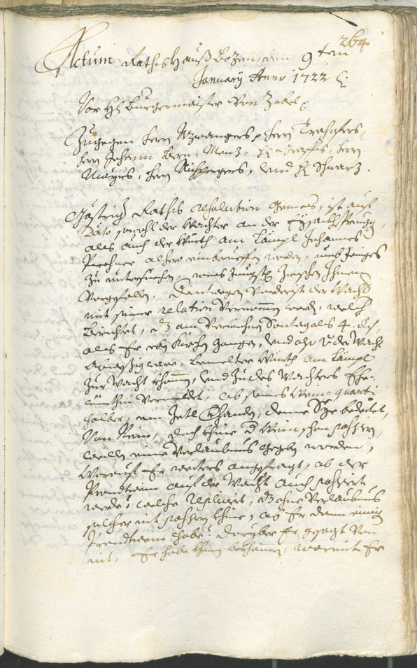 Civic Archives of Bozen-Bolzano - BOhisto Ratsprotokoll 1720/23 