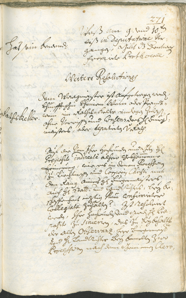 Civic Archives of Bozen-Bolzano - BOhisto Ratsprotokoll 1720/23 