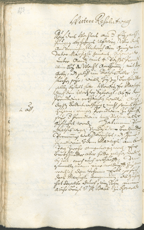 Archivio Storico della Città di Bolzano - BOhisto protocollo consiliare 1720/23 