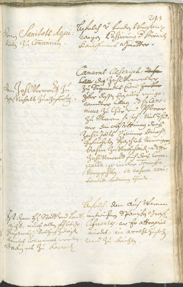 Civic Archives of Bozen-Bolzano - BOhisto Ratsprotokoll 1720/23 