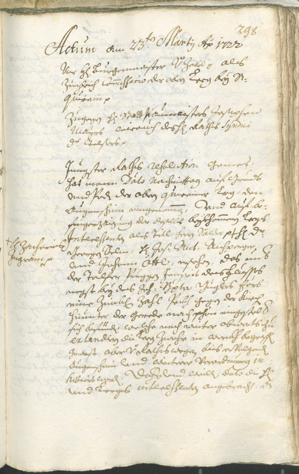 Civic Archives of Bozen-Bolzano - BOhisto Ratsprotokoll 1720/23 