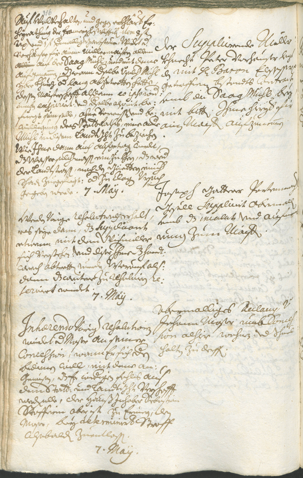 Civic Archives of Bozen-Bolzano - BOhisto Ratsprotokoll 1720/23 