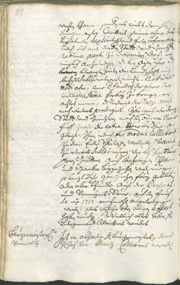 Civic Archives of Bozen-Bolzano - BOhisto Ratsprotokoll 1720/23 