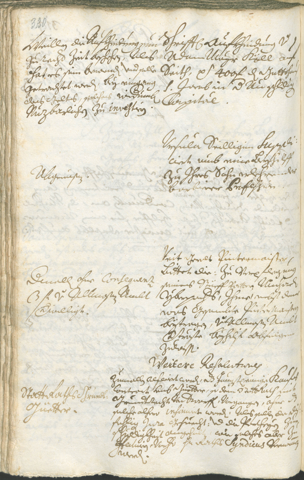 Archivio Storico della Città di Bolzano - BOhisto protocollo consiliare 1720/23 