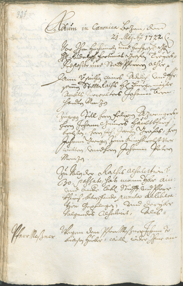 Civic Archives of Bozen-Bolzano - BOhisto Ratsprotokoll 1720/23 