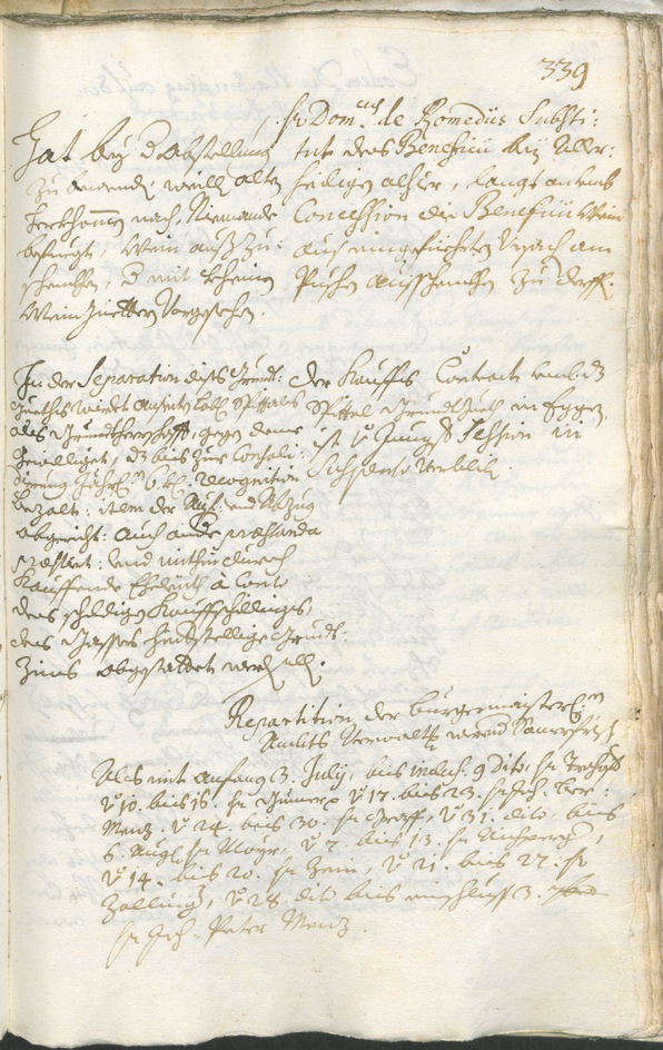 Civic Archives of Bozen-Bolzano - BOhisto Ratsprotokoll 1720/23 