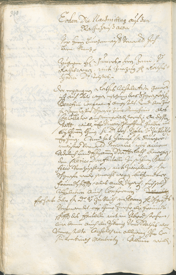 Archivio Storico della Città di Bolzano - BOhisto protocollo consiliare 1720/23 