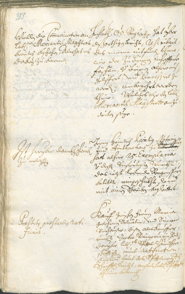 Civic Archives of Bozen-Bolzano - BOhisto Ratsprotokoll 1720/23 