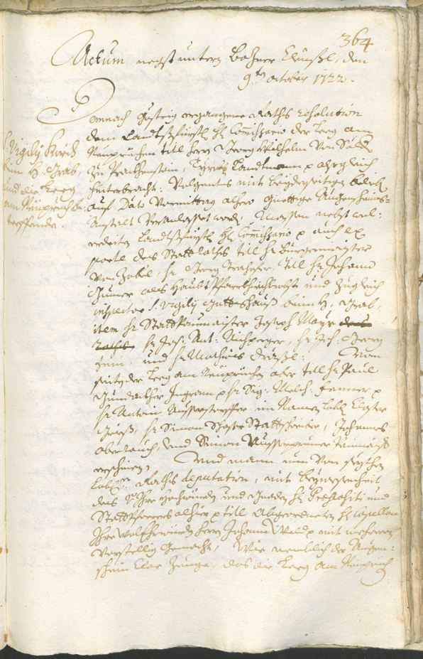 Civic Archives of Bozen-Bolzano - BOhisto Ratsprotokoll 1720/23 