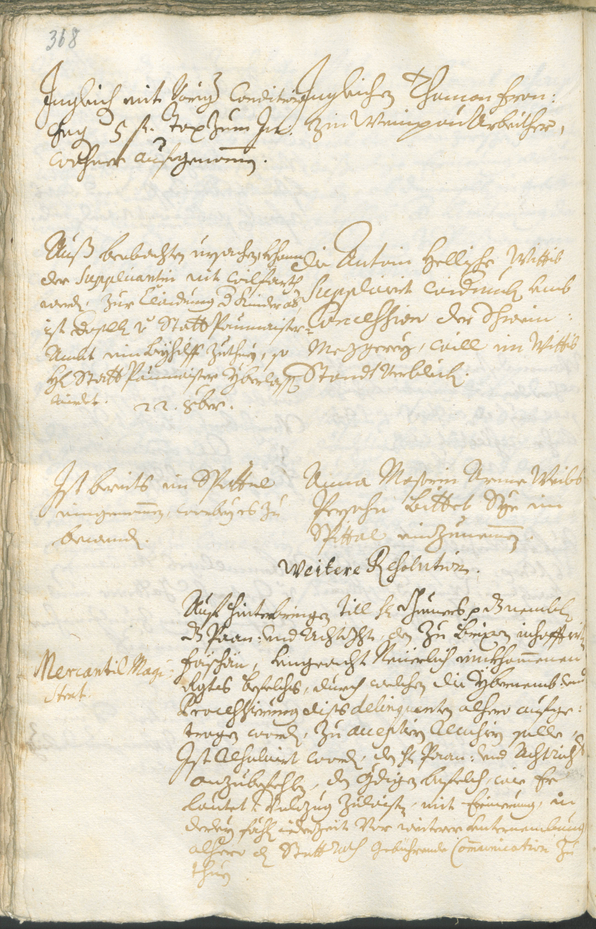 Civic Archives of Bozen-Bolzano - BOhisto Ratsprotokoll 1720/23 