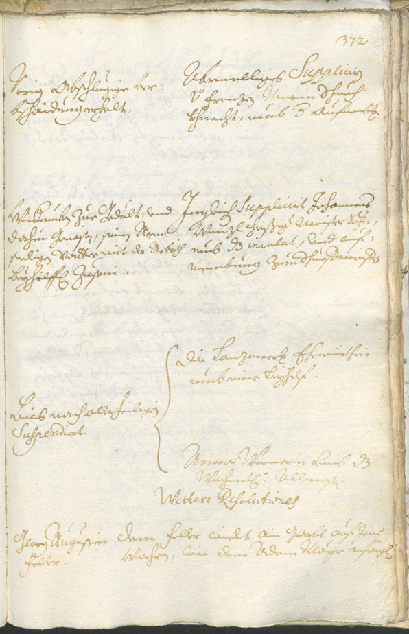 Stadtarchiv Bozen - BOhisto Ratsprotokoll 1720/23 