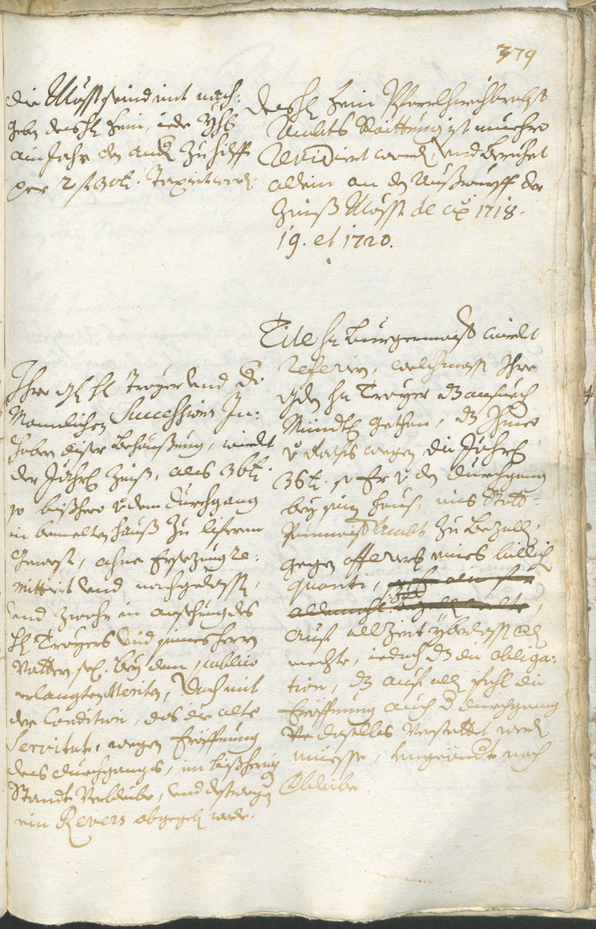 Civic Archives of Bozen-Bolzano - BOhisto Ratsprotokoll 1720/23 