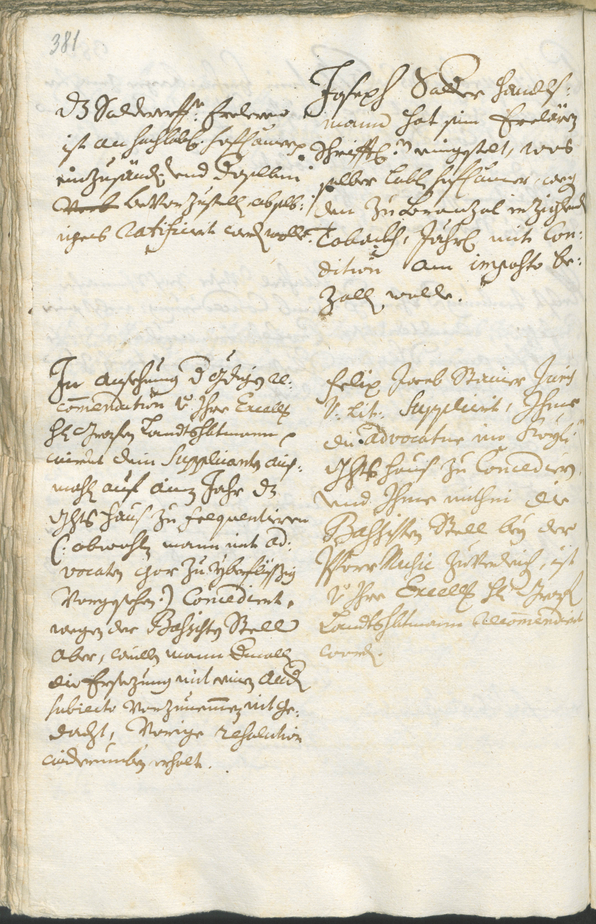 Civic Archives of Bozen-Bolzano - BOhisto Ratsprotokoll 1720/23 