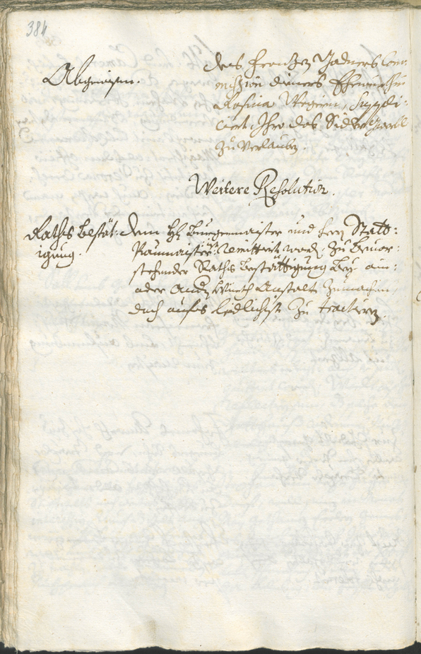 Civic Archives of Bozen-Bolzano - BOhisto Ratsprotokoll 1720/23 