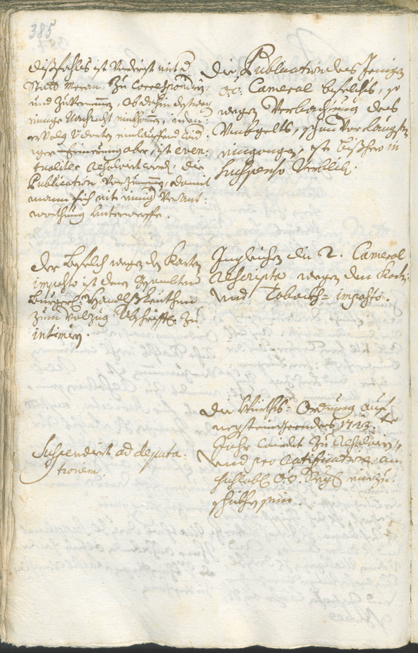 Civic Archives of Bozen-Bolzano - BOhisto Ratsprotokoll 1720/23 