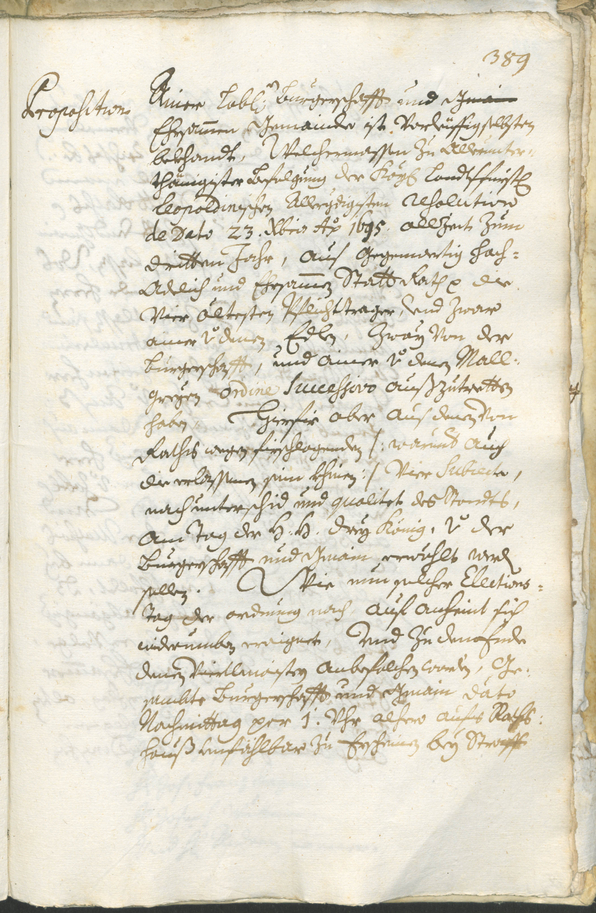 Civic Archives of Bozen-Bolzano - BOhisto Ratsprotokoll 1720/23 