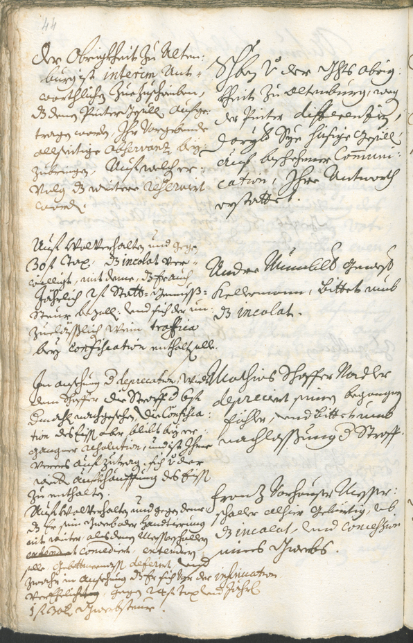 Civic Archives of Bozen-Bolzano - BOhisto Ratsprotokoll 1720/23 